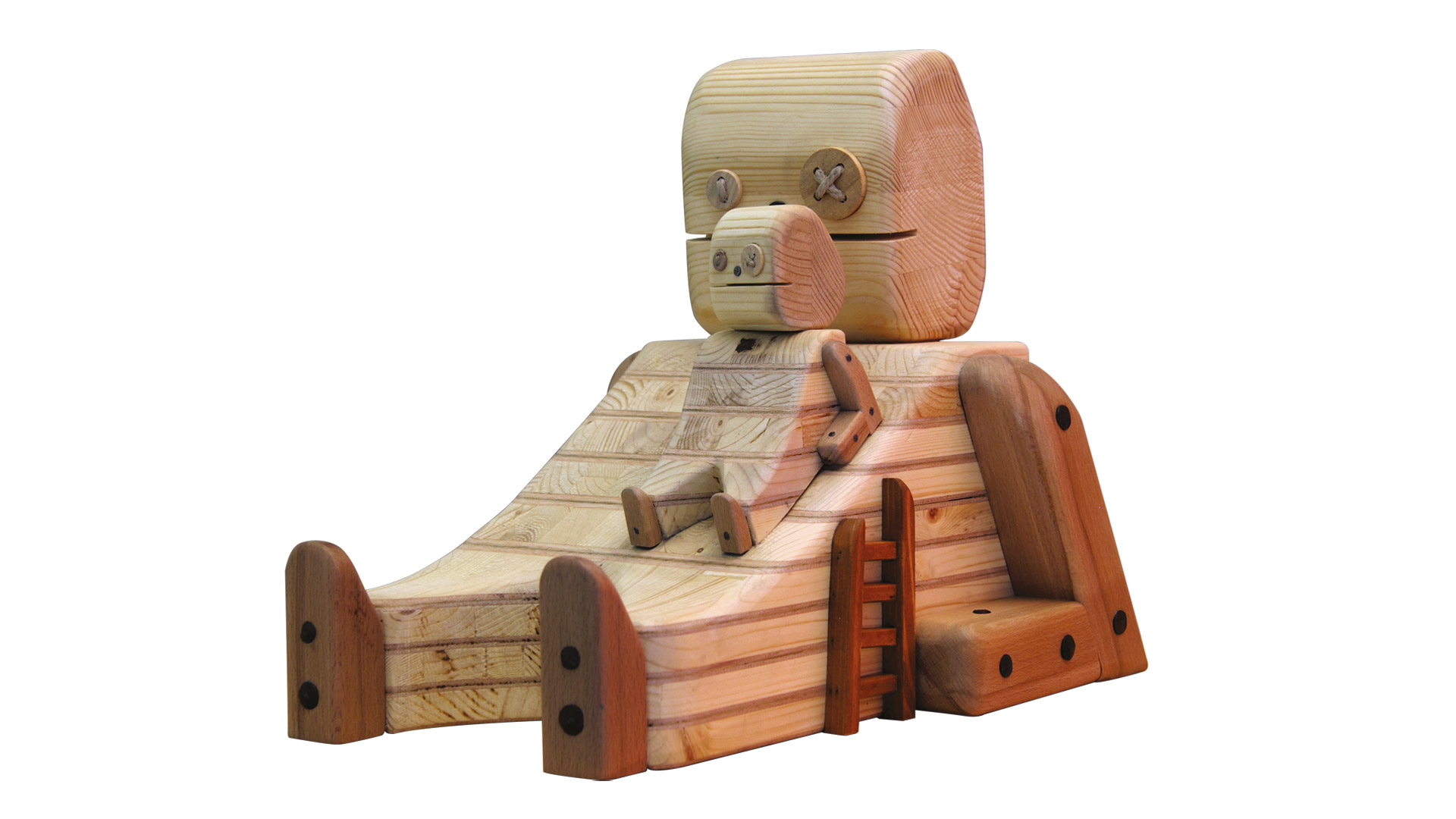 Papàzzo e Pupezzo di legno 18