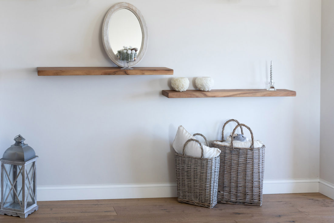 Mensole noce nazionale 45mm