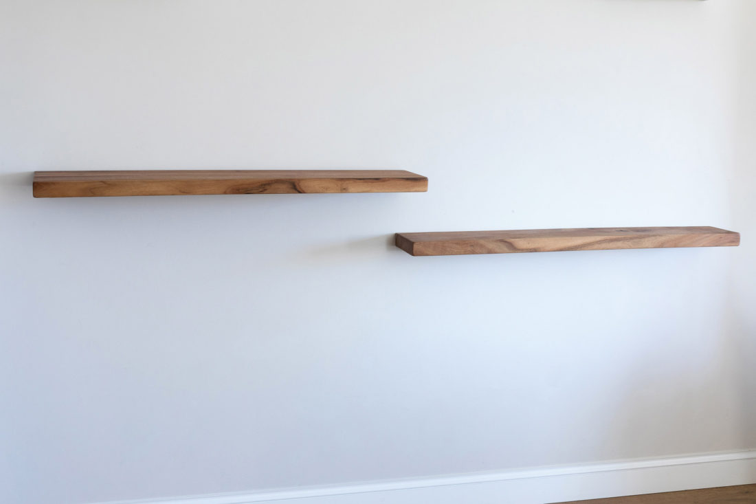 Mensole noce nazionale 45mm