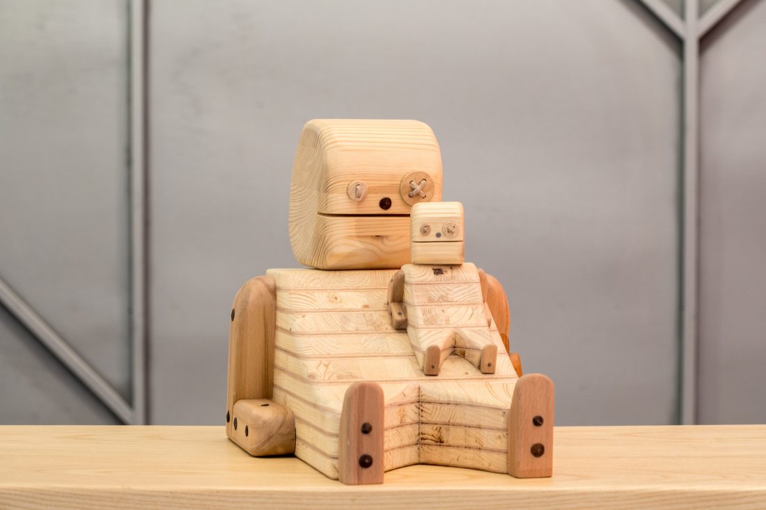 Papàzzo e Pupezzo di legno