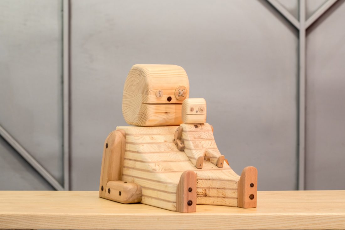 Papàzzo e Pupezzo di legno