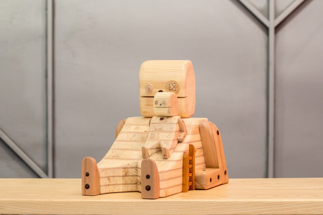 Papàzzo e Pupezzo di legno