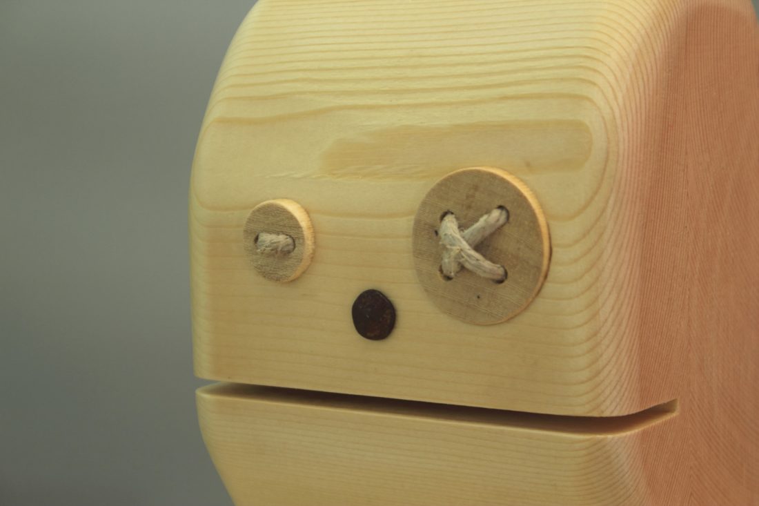 Pupezzo di legno Leggere mi Distende