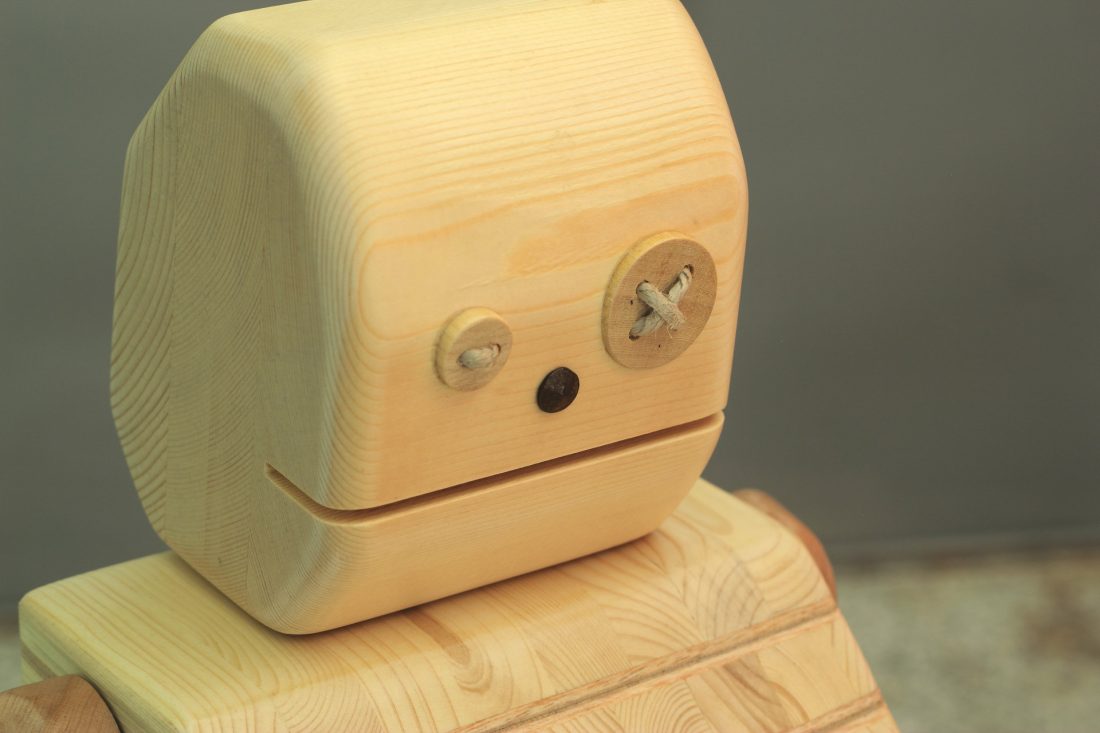 Pupezzo di legno Leggere mi Distende