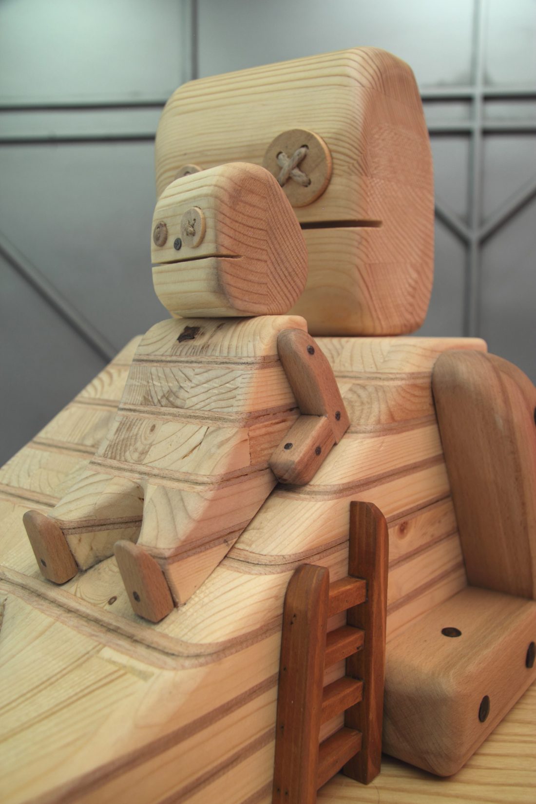 Papàzzo e Pupezzo di legno