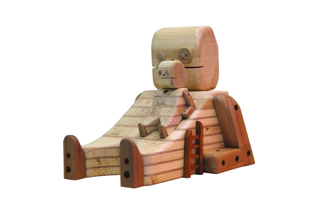 Papàzzo e Pupezzo di legno