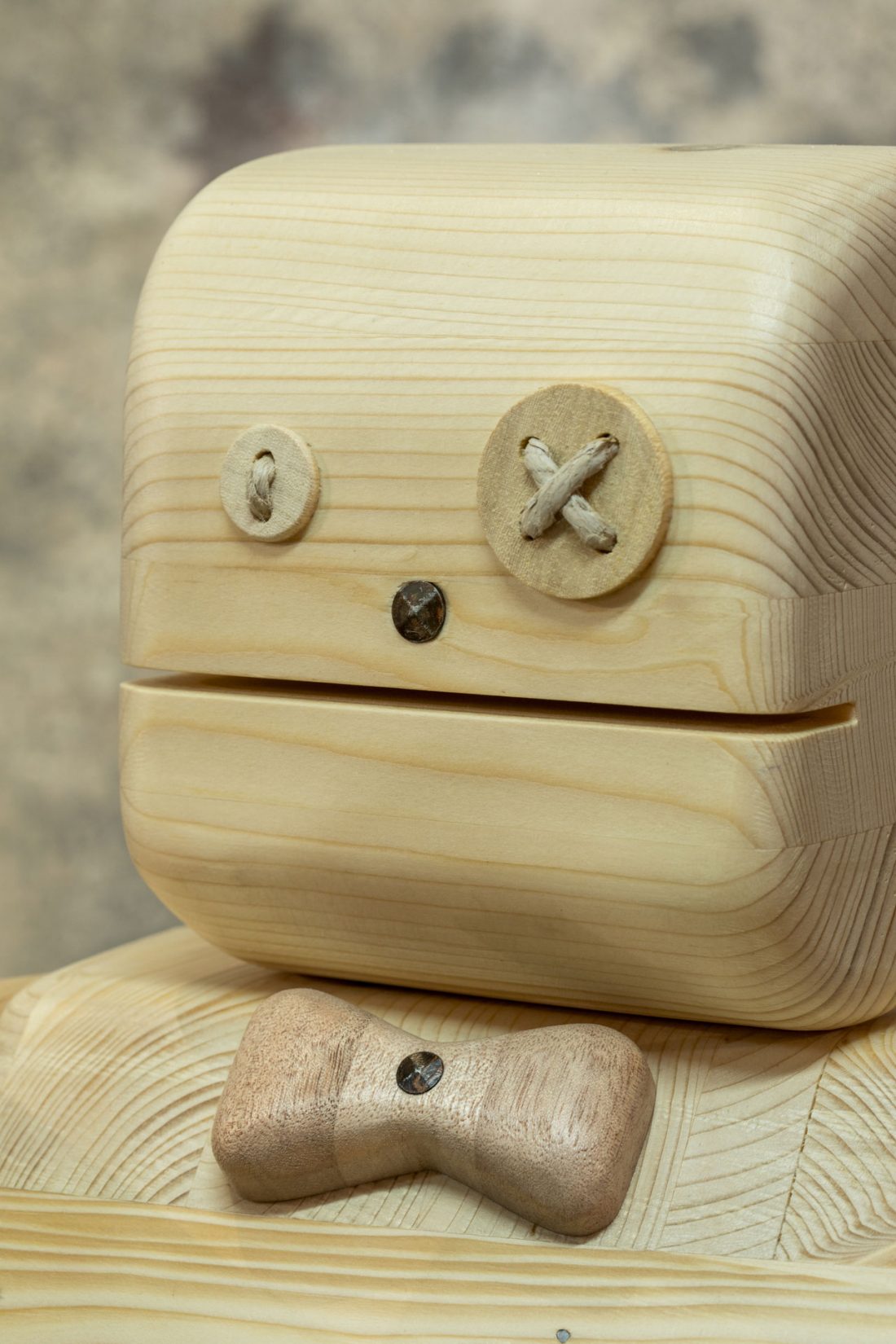 Pupezzo di legno Mi vuoi sposare?