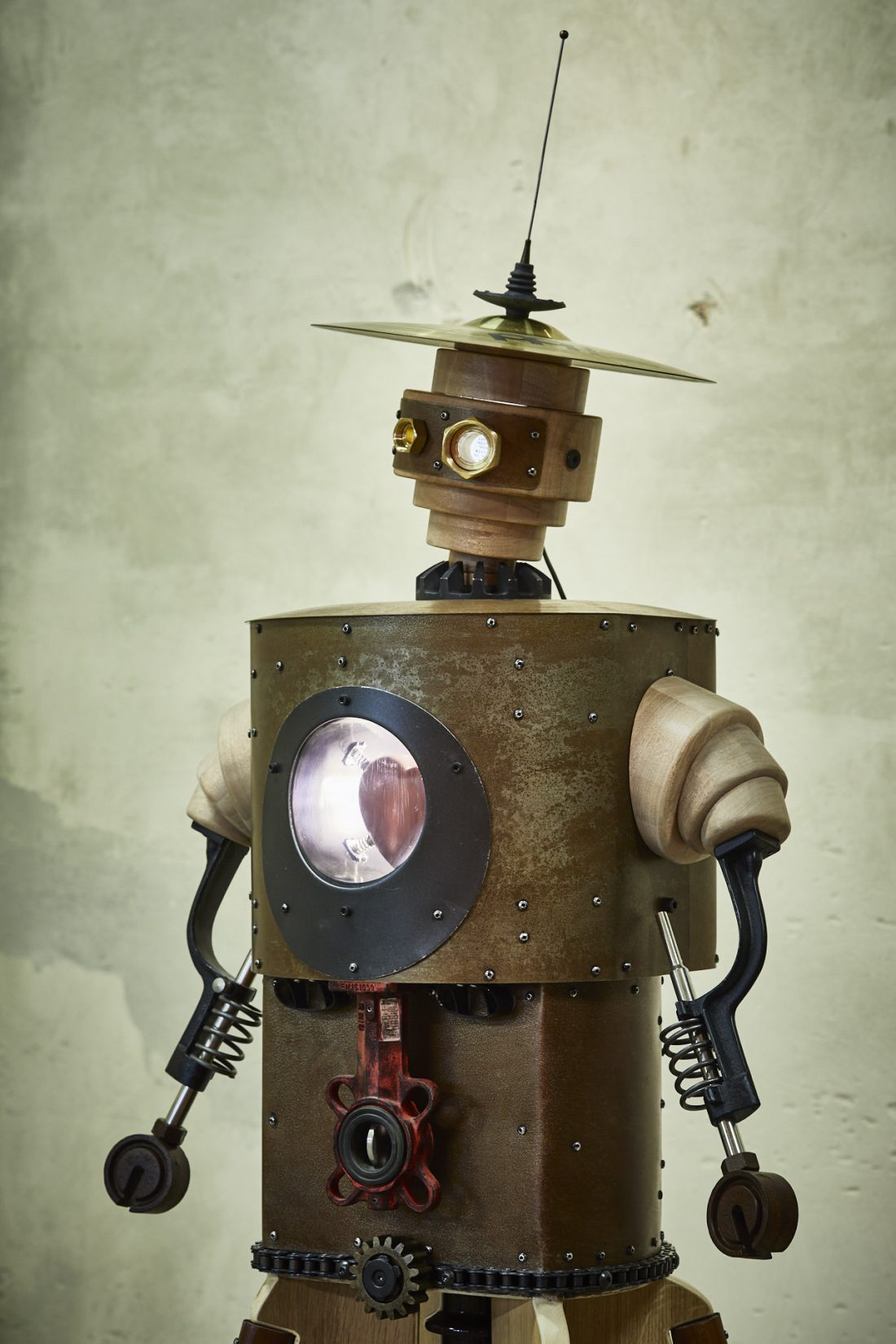 Robot fatto con il cuore