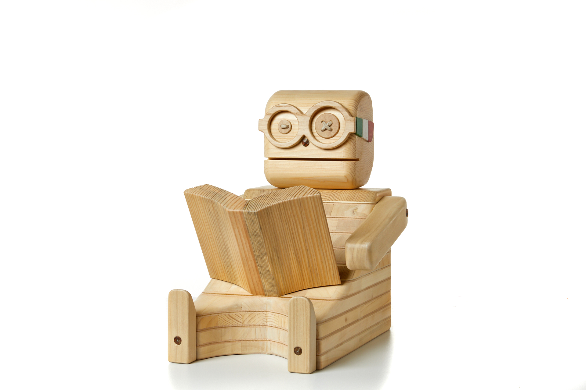 Pupezzo di legno - il piccolo lettore