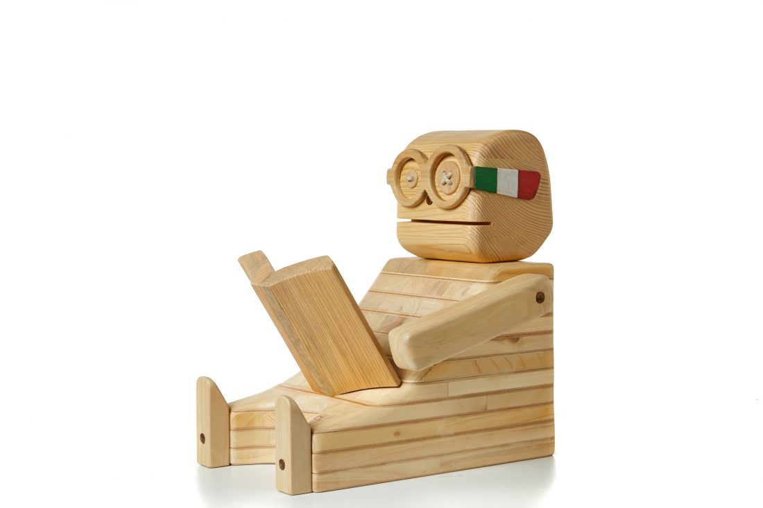 Pupezzo di legno - il piccolo lettore