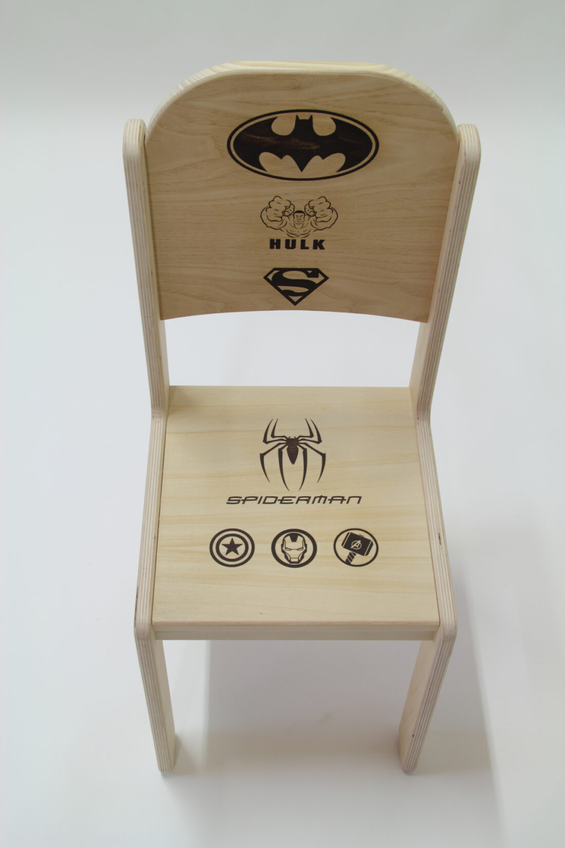 sedia supereroi