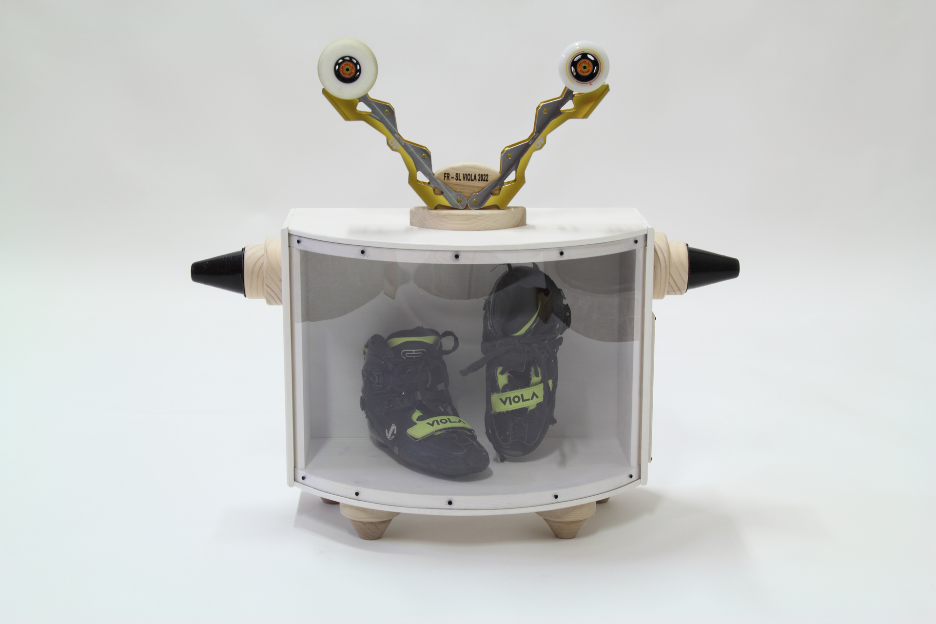 Pattinator teca per pattini