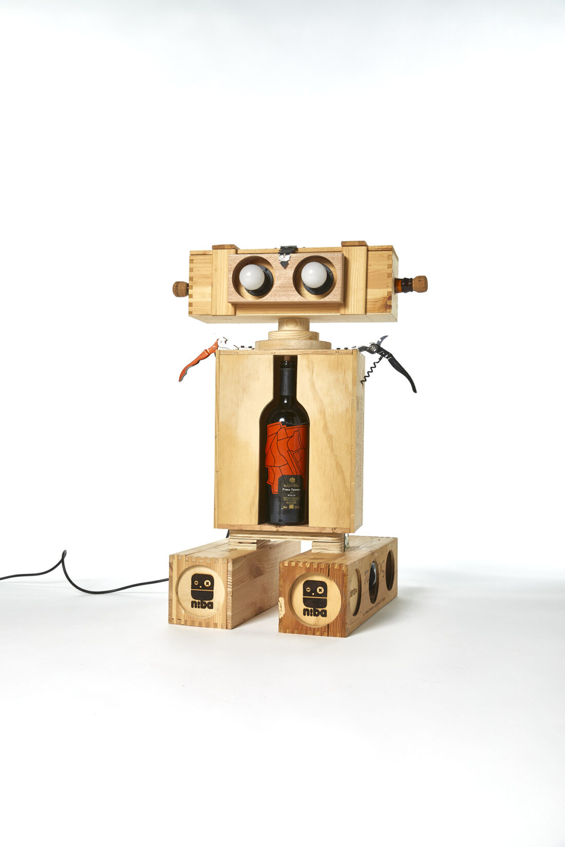 Robovvino - Recycled robot