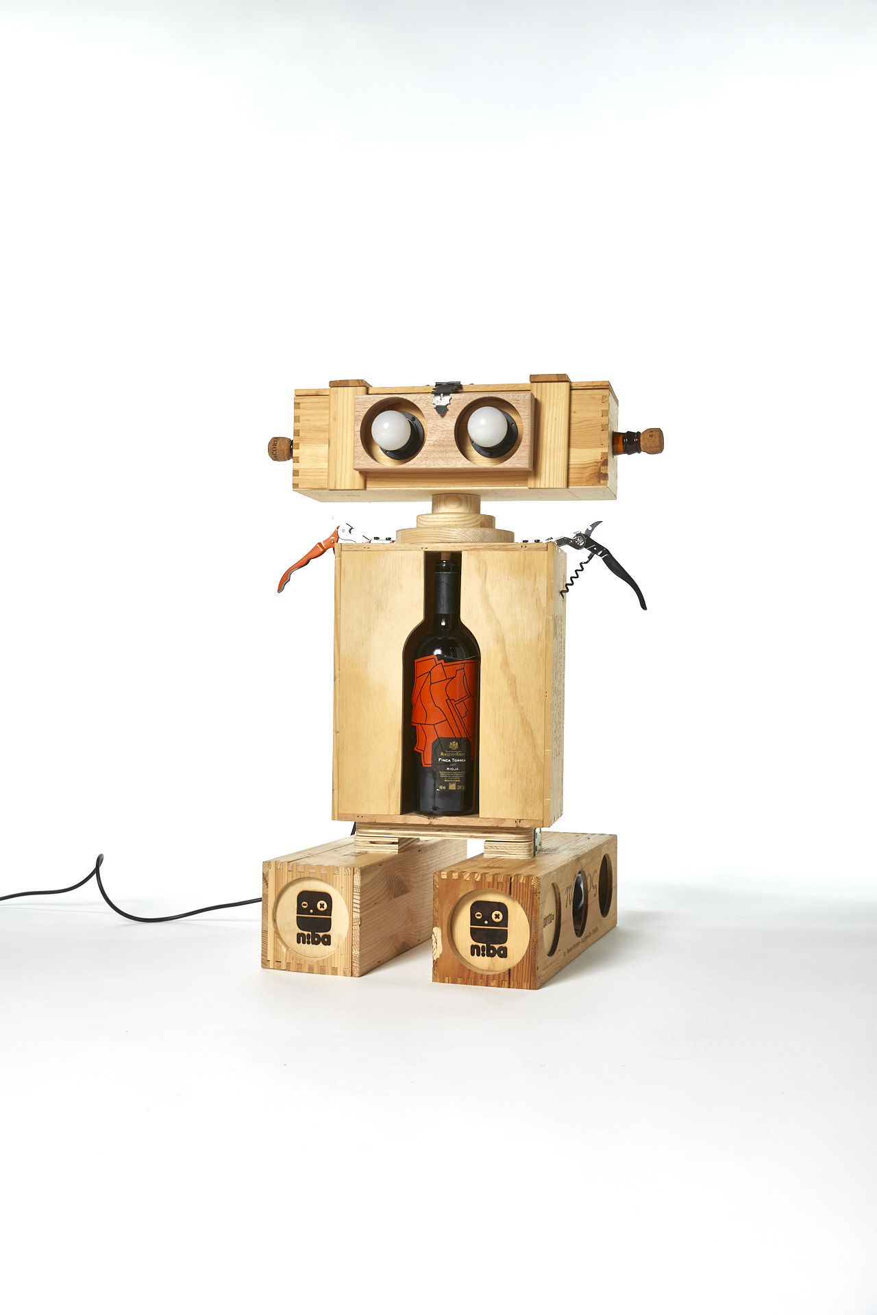 Robovvino - Recycled robot