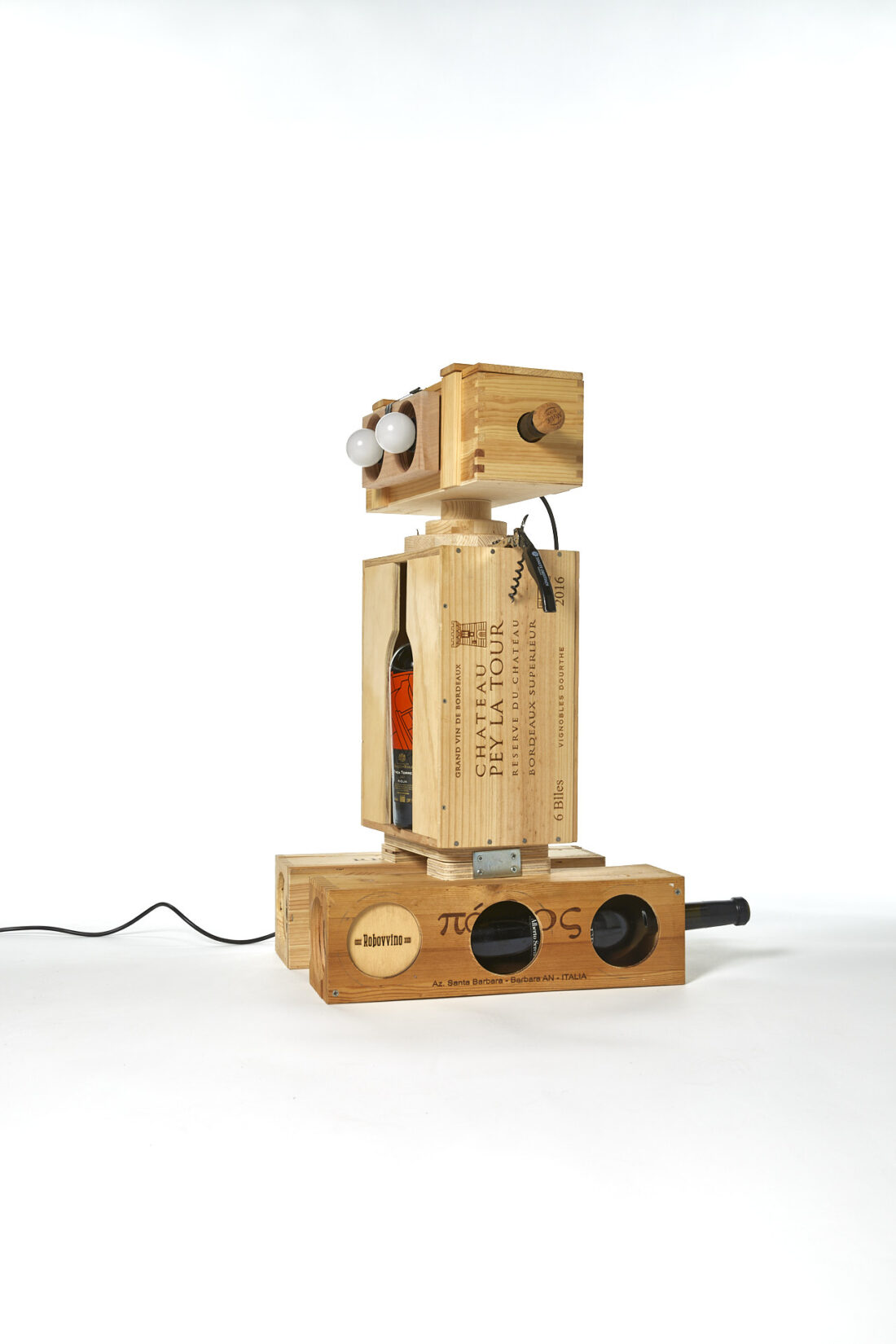 Robovvino - Recycled robot